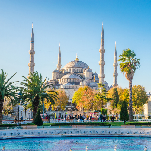 Estambul, Dubái, Abu Dhabi e Islas del Mundo